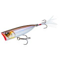 DUEL(デュエル) HARDCORE(ハードコア) バスルアー ラトゥール ポップ 70mm 03:ケイムラワカサギ トップウォーター ポッパー 重心移動 遠...