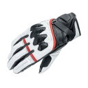 コミネ(KOMINE) バイク用 GK-854 レザープロテクトウォームグローブHG White Black XL(2)