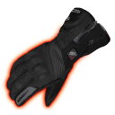 コミネ(KOMINE) バイク用 エレクトリックヒートグローブ-カシウス ブラック XS GK-804 1009 秋冬春向け 防水 カーボン プロテクター ストレッチ素材 電熱