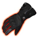 コミネ(KOMINE) バイク用 エレクトリックヒートグローブ-カシウス ブラック/レッド XS GK-804 1009 秋冬春向け 防水 カーボン プロテクター ストレッチ素材 電熱