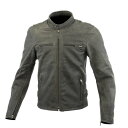 コミネ(KOMINE) バイク用 LJ-538 ベンティッドシングルライダースレザージャケット Black 3XL