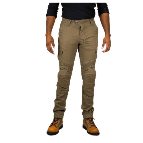 [KOMINE] バイク用 プロテクトライディングコットンカーゴパンツ PK-744 1223 春夏秋向け プロテクター CE規格レベル2 ストレッチ素材 07-744 Beige 3XL