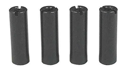 TOP LINE アルミ汎用カラー ブラック M3.0用 全長19mm 4個入り TP-5619