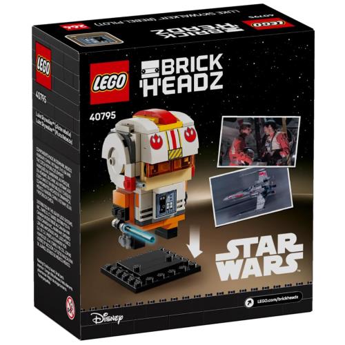 レゴ ブリックヘッズ レゴ スターウォーズ ルーク・スカイウォーカー（反乱軍パイロットバージョン）40795