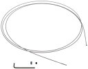 キタコ(KITACO) インナーワイヤーセット(φ3×4エンド/1セット) 汎用 スロットル用 0900-901-91001