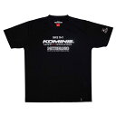 コミネ(KOMINE) バイク用 コミネTシャツ Black KOMINE S JK-400