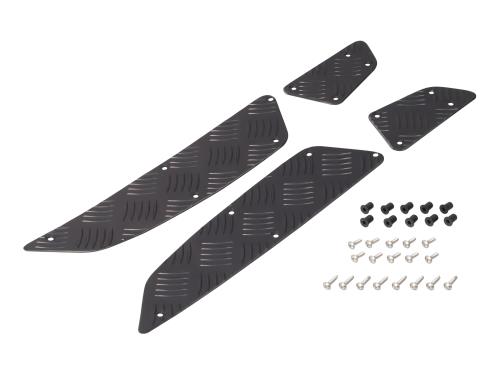 キタコ (KITACO) ステップボード (ブラックアルマイト) PCX125(JK05-1200001~) PCX160(KF47-1200001~) 左右1セット アルミ製 538-1490050