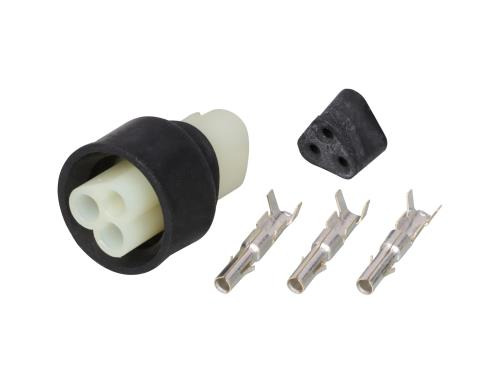 キタコ (KITACO) コネクターセット(YPC防水タイプ) 汎用 K・CON 3極(メス) 1セット 0900-755-02303