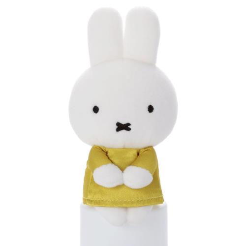 ブルーナ miffy70th GoldBlack ちょっこりさん ミッフィー (ゴールド) ぬいぐるみ高さ約14cm