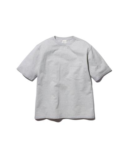 [スノーピーク] Tシャツ Recycled Cotton T-Shirt size XS M.GREY TS-25SU402フェス キャンプ アウトドア