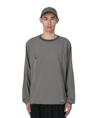 楽天Fleume[スノーピーク] ジャケット Shadow Ripstop Pullover size L LIGHT OLIVE JK-25SU005フェス キャンプ アウトドア