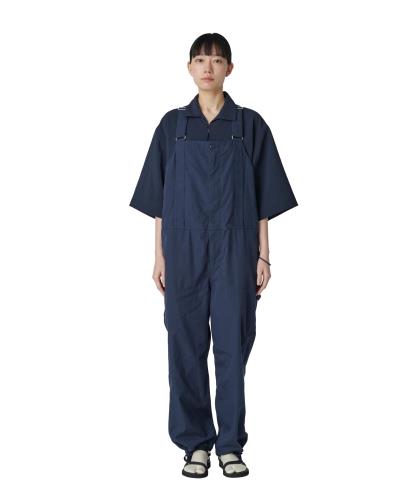 楽天Fleume[スノーピーク] TAKIBI Light Ripstop Overalls size XS NAVY AL-25SU101フェス キャンプ アウトドア