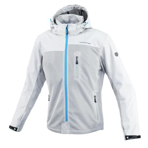 [KOMINE] 2025モデル JK-1143 プロテクトメッシュパーカーテン バイク用 春夏向け CE規格プロテクター ..