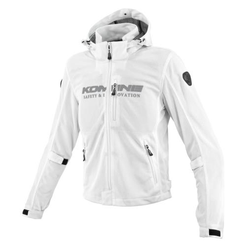 [KOMINE] 2025モデル JK-176 エニグマライト メッシュパーカ バイク用 春夏向け CE規格プロテクター メ..