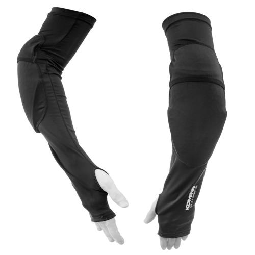 コミネ(KOMINE) 2025モデル バイク用 04-871 SK-871 エニグマCE2プロテクトクーリングアームカバー Black Free