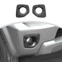 ANTC スズキ 新型ジムニー JB23W JB43W JB33 2012-2017+適用 ジムニー フォグランプ スイッチ デコレーション ABS素材 / 3M接着剤の取り付け/ Jimny内装/簡単インストール/2点セット