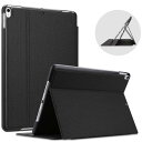 ProCase iPad Air 3 10.5”/ iPad Pro 10.5 保護ケース (2019 2017) 縦と横にスタンド フォリオ 耐衝撃スマートカバー (ブラック)