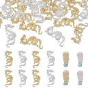 DFsucces ネイルパーツ ドラゴン 合金 3D立体 中国風 ネイル デコレーション メタル 龍 新年ネイル 中国の黄道帯 ネイルチャーム ネイル用 DIY 手芸用品