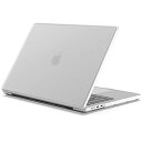 ProCase MacBook Air 13.6 ケース 2024 M3 A3113、2022 A2681(M2 Chip/Touch ID付き)対応 TPUハードシェルカバー 半透明 マット仕上げ すり傷防止 汚れ対策(クリア)