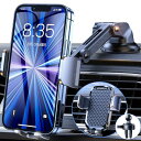 スマホホルダー 車 ACMEZING 車載ホルダー業界改良3段クリップ式+3軸機械式伸縮アーム 車 スマホスタンド カー用品 携帯ホルダー 車 エアコン吹き出し口&超強力真空・