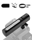 NearStream Mic ガンマイク 外付けマイク ビデオカメラ用マイク 配信用マイク USB コンデンサーマイク 単一指向性マイク/双指向/全指向 三つの...