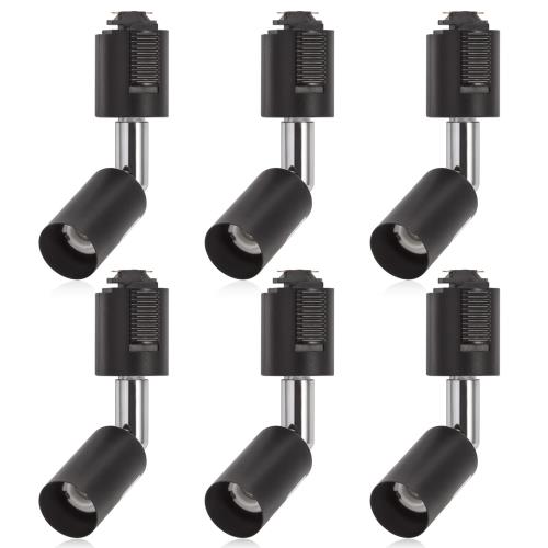 DiCUNO �饤�ƥ��󥰥С��ѥ��ݥåȥ饤�� E11���� ���������ȥ졼���Ѵ�� �饤�ƥ��󥰥졼�� LED�б� �֥�å� 6�ĥ��å� ���ŵ�ʤ�)