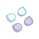 GeekShare アナログスティックカバー switch 有機elモデル対応 ジョイスティック 保護カバー joy-con対応 4枚入れ 親指グリップキャップ...