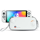 GeekShare Switchケース switch oled 対応 有機ELモテル対応 Switch OLED専用ケース Nintendo switch対応 ケース スイッチ収納ケース ニンテンドースイッチケース joycon イヤホン小物入れ 防水防汚 耐衝撃 全面保護 10枚ゲームカード収納 旅行用 取り手付き 星雲