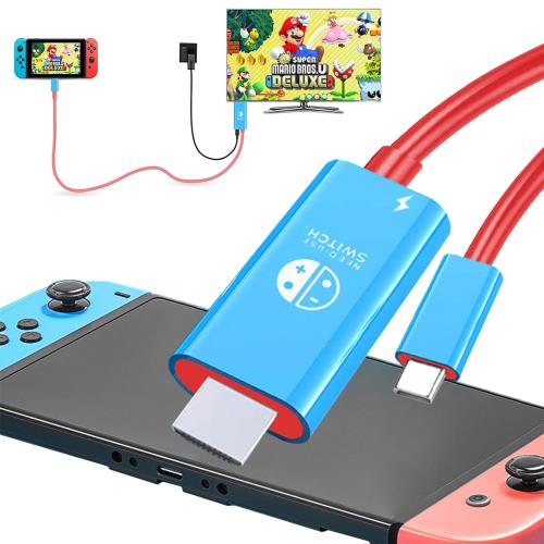 Switch ɥå 򴹥֥ 2023ǯ4K1080P/TV⡼ Type C HDMI ֥դ å ɥå ٱ...