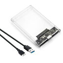 2.5インチ HDDケース USB 3.0接続 SATA対応 HDD/...(2)