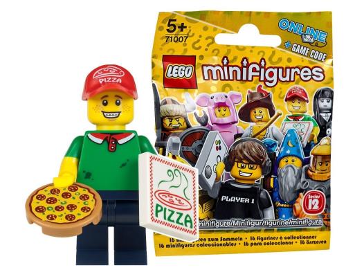 レゴ (LEGO) ミニフィギュア シリーズ12 ピザ屋さん 未開封品 (LEGO Minifigure Series12 Pizza Delivery Man) 71007-11