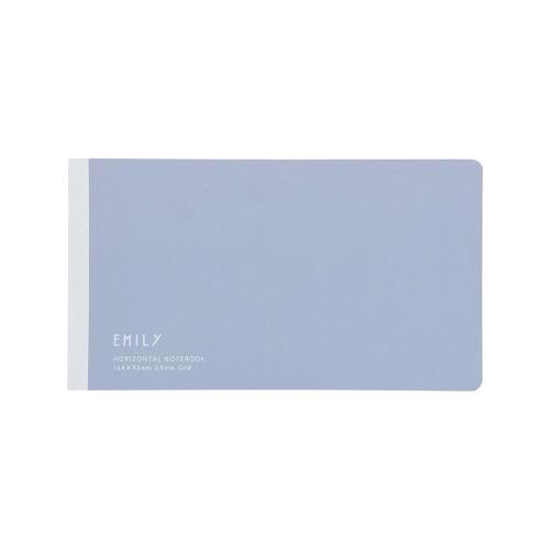 キングジム ノート エミリー 横長ノート ブルーグレー EY9043-BG
