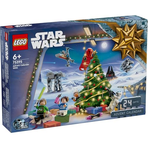 レゴ(LEGO) スター・ウォーズ スター・ウォーズ アドベントカレンダー2024 おもちゃ 玩具 クリスマスプレゼント プレゼント ブロック 男の子 女の子 子供 5歳 6歳 7歳 8歳 小学生 知育 人気 クリスマス ギフト Christmas スターウォーズ Star Wars 75395