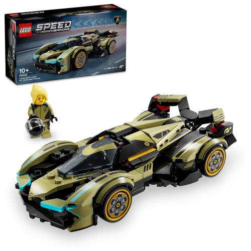 レゴ(LEGO) スピードチャンピオン Lamborghini Lambo V12 Vision Gran Turismo おもちゃ 玩具 クリスマスプレゼント プレゼント ブロック 男の子 女の子 子供 9歳 10歳 11歳 12歳 小学生 ランボルギーニ 76923