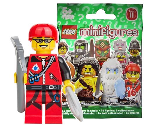レゴ (LEGO) ミニフィギュア シリーズ11 クライマー(登山家) 未開封品 (LEGO Minifigure Series11 Mountain Climber) 71002-9