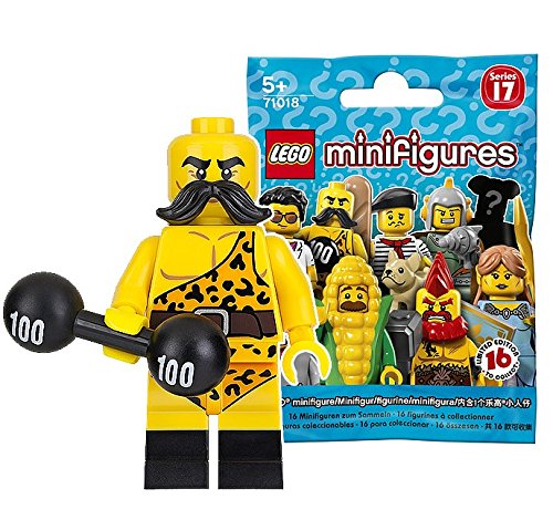 レゴ（LEGO） ミニフィギュア シリーズ17 サーカスの怪力男 未開封品 ｜LEGO Minifigures Series17 Circus Strong Man 71018-2