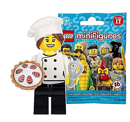 レゴ（LEGO） ミニフィギュア シリーズ17 グルメシェフ 未開封品 ｜LEGO Minifigures Series17 Gourmet Chef 71018-3