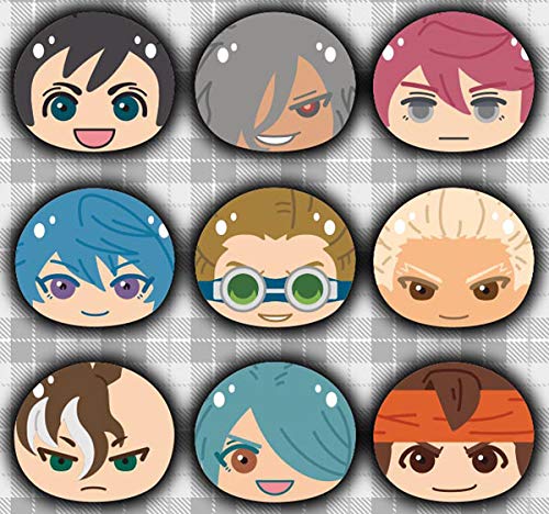 イナズマイレブン おまんじゅうにぎにぎマスコット BOX商品 1BOX=9個入り、全9種類