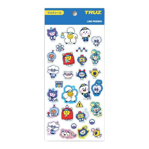 エンスカイ TRUZ マスクシール ラボラトリー アセテート アクリル系粘着剤製