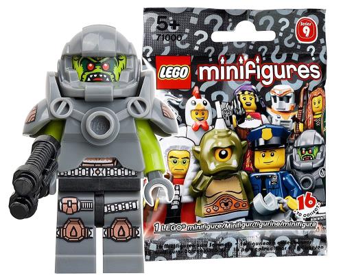 レゴ (LEGO) ミニフィギュア シリーズ9 エイリアン・アベンジャー 未開封品 (LEGO Minifigure Series9 Alien Avenger) 71000-11