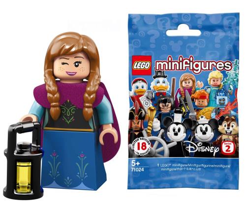 レゴ (LEGO) ミニフィギュア ディズニーシリーズ2 アナ（アナと雪の女王） 未開封品 71024-10