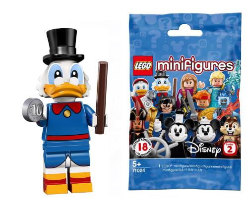 レゴ (LEGO) ミニフィギュア ディズニーシリーズ2 スクルージ・マクダック（ドナルドの伯父） 未開封品 71024-6