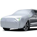 ANBEN ボンネットカバー 車カバー ハーフ 半分自動車カバー フロントガラスカバー ボンネット保護カバー 自動車ボンネットカバー 裏起毛タイプ フロント ヘッドライト劣化 日焼け防止 防塵防雪防水防紫外線 四季対応 (SUV/オフロード車用SH-Mサイズ)