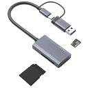 Dalugo SDカードリーダー タイプC USB 3.0 2-in-...(2)