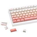 YUNZII 桜PBTキーキャップ、132キーダブル/昇華型デュアルプ...(2)