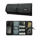 ProCase トラベルポーチ PC周辺小物整理 収納ポーチ オーガナ...(4)