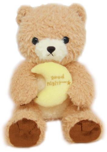 こぐまのファミィ オルゴール 座高20cm ベージュ