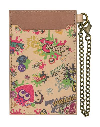 三英貿易 FAVORITE+ Leather Goods 本革パスケース(Splatoon2) 革小物 高さ11cm