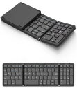 ワイヤレスキーボード 折りたたみ式 iPad Bluetooth テン...(2)