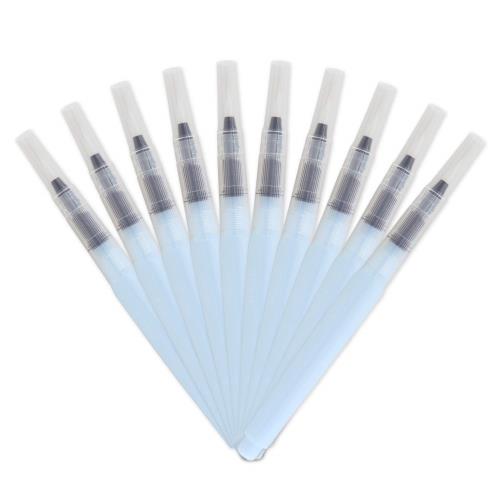 サクラクレパス 水筆 スタンダードサイズ 丸筆 小 10本 QRN-S(10)